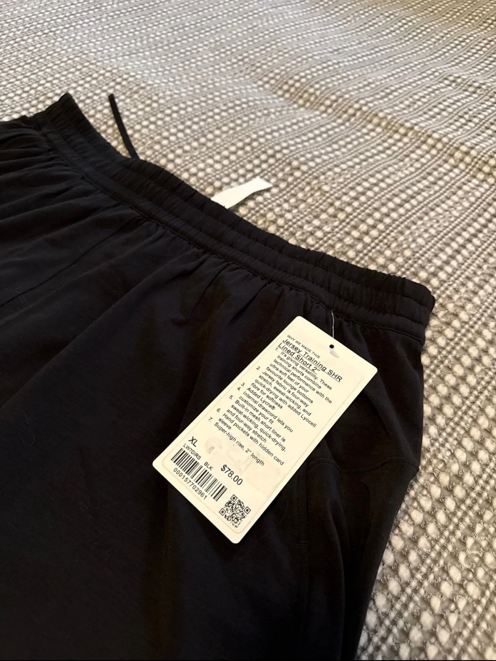 NWT Lululemon Jersey Training Super-High-Rise Lined Short 2